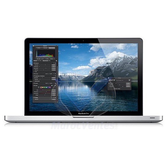 MacBook Pro - Core i7 2.6 GHz - OS X 10.8 Mountain Lion 8 Go RAM - 750 Go HDD - graveur DVD - 15.4 pcs MD104F/A