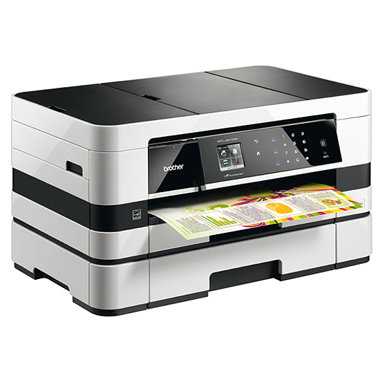 Imprimante Multifonction jet d'encre couleur 4-en-1 (USB 2.0 / Ethernet / Wi-Fi)