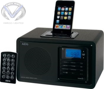 Radio réveil avec station accueil pour iPod