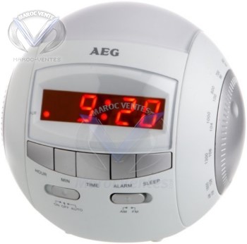 Radio Réveil avec Alarme Radio ou Vibreur MRC 4109