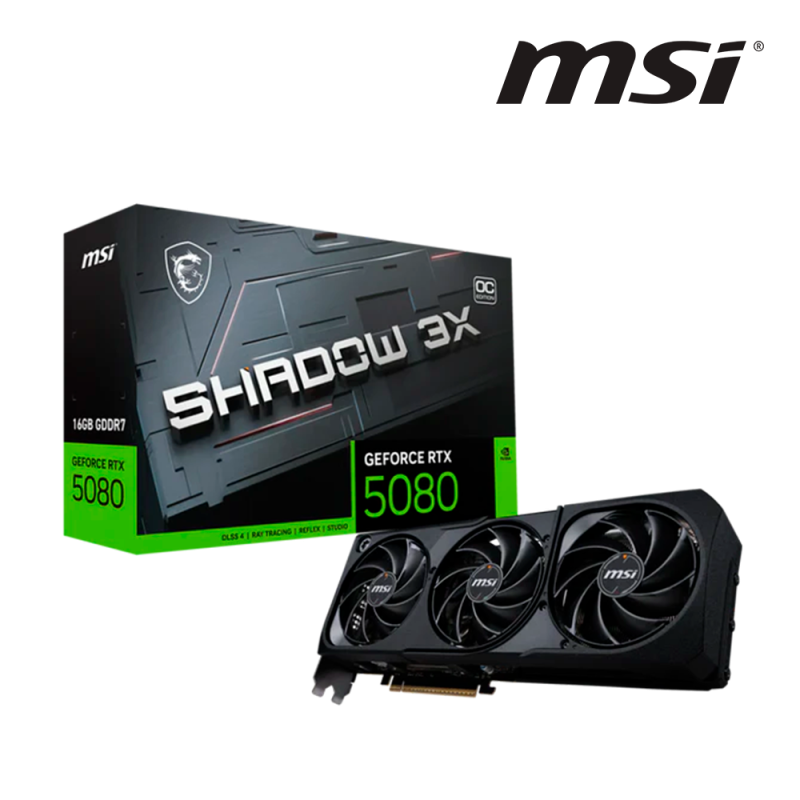 GeForce RTX 5080 16G SHADOW 3X OC BULK