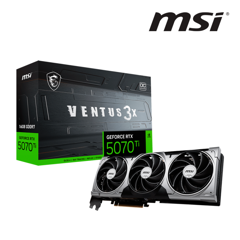 GeForce RTX 5070 Ti 16G VENTUS 3X OC