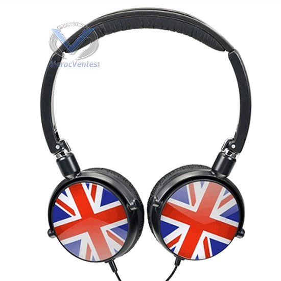 Casque Multidesig MY-X-BASS, Clip amovible