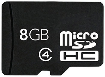 Carte mémoire MicroSDHC 8 Go