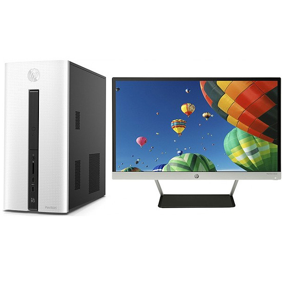 PC de Bureau HP Pavilion 550 DT i5-6400 8GB 1TB nVidia GTX 745 4GB 22P