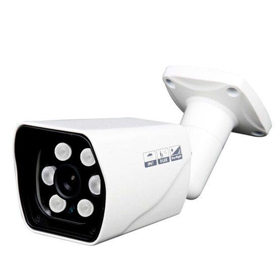 CAMERA IP EXT. POE 1MP/720P/1/4"/IR=80M/VARIF=2.8-12MM/IP67 NA108VT-P