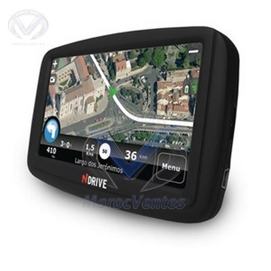 GPS N-TOUCH 3.5" CARTE MAROC TELE-ATLAS NTOUCH