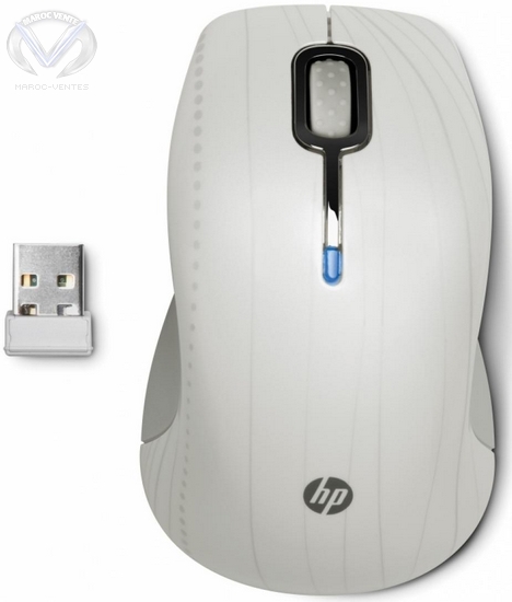 Souris mobile sans fil HP Comfort Moonlight