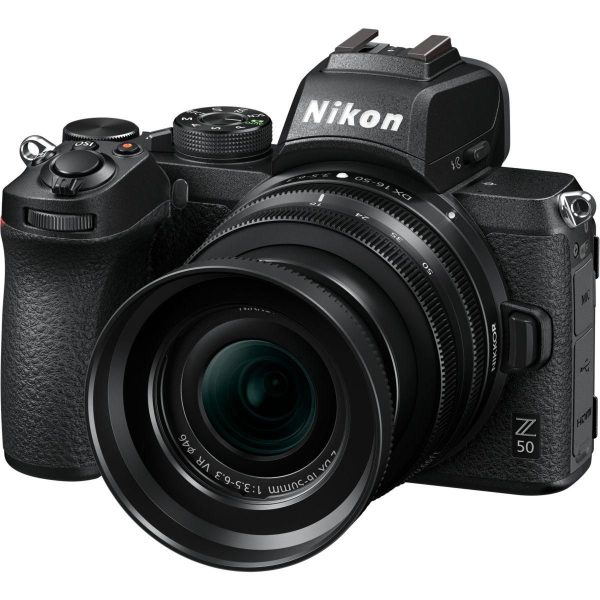 Appareil Photo Hybride  Z50 + Objectif Z DX 16-50mm  20,9 MP au Format DX Écran Inclinable Tactile de 8 cm Z50 + Objectif Z DX 16-50mm