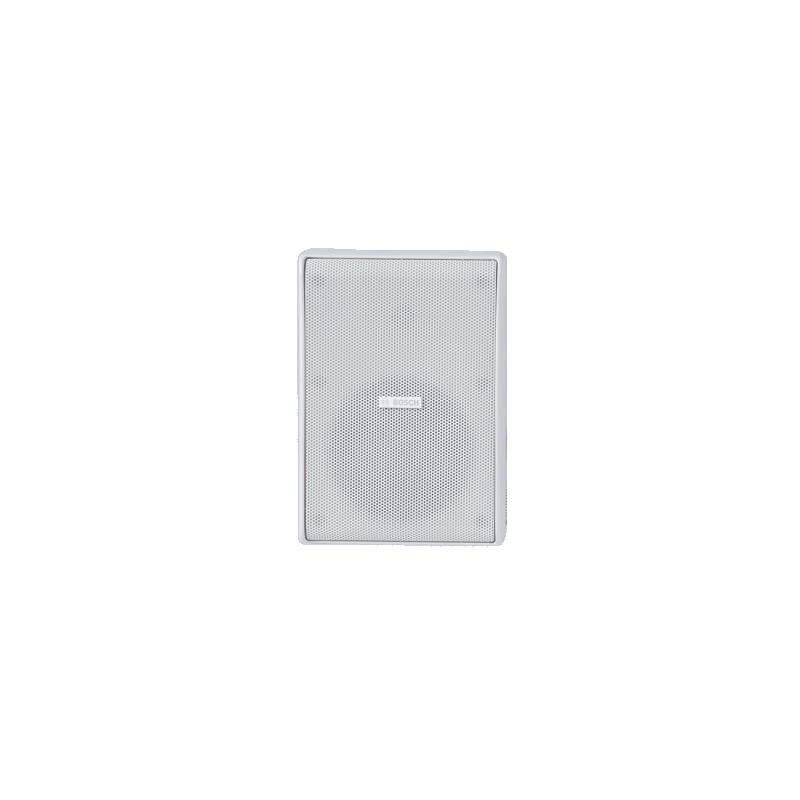 Enceinte 75W Blanche Haut-Parleur 2 Voies Intérieur-Extérieur Plafond Surface ou Fixation murale