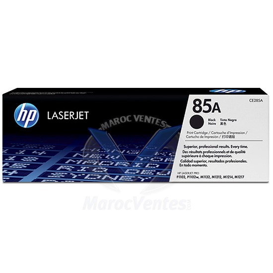 Toner Noir Compatible 85A P1102