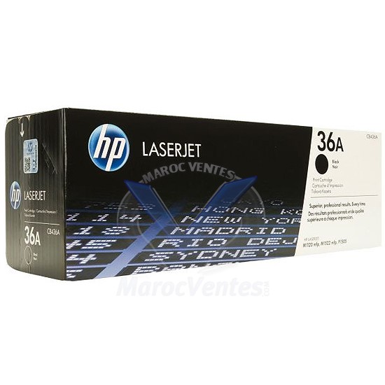 Cartouche de Toner Noir Compatible 36A P1505