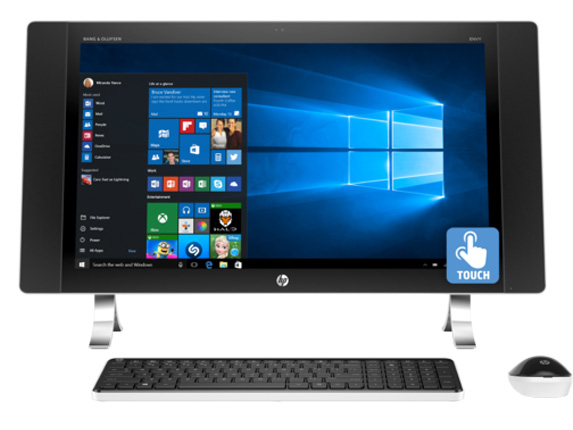 HP Envy 27 i7-6700T 8GB (2x4GB) 1TB AMD 4GB W10 27" Touch