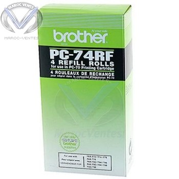 Ruban pour imprimante Ruban encreur 4 x 140 pages