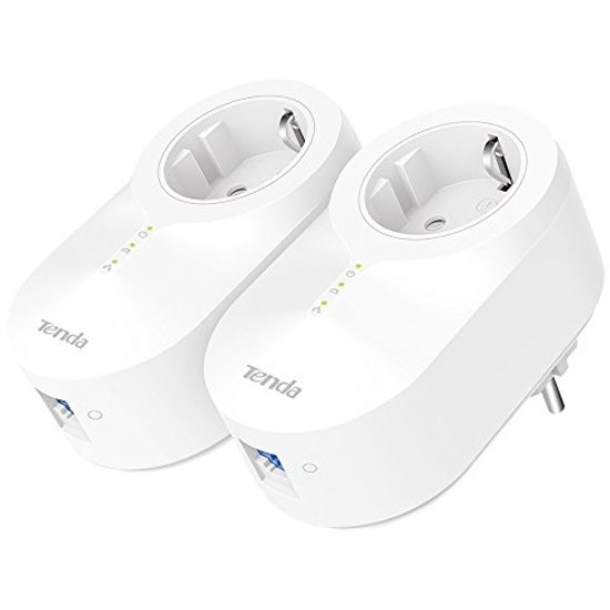 CPL AV1000 Adapteur Powerline Kit avec 2 Ports Gigabit et Prise Intégrée