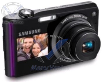 Appareil photo numérique Noir avec bande violet de 12,4MP PL150-U