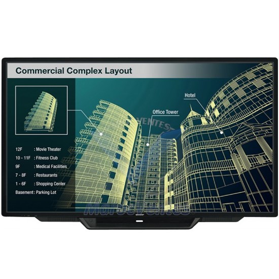 Écran Tactile Interactif BIG PAD 80" (203,2 cm) LED 10 Points jusqu