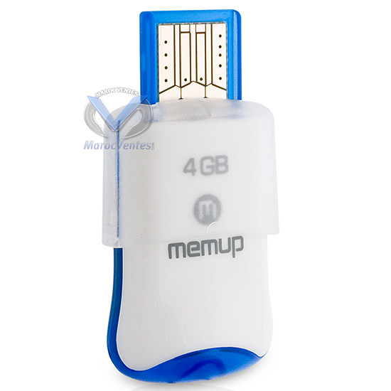 CLE DE STOCKAGE POPKEY USB 2.0 - 4GB - BLEU