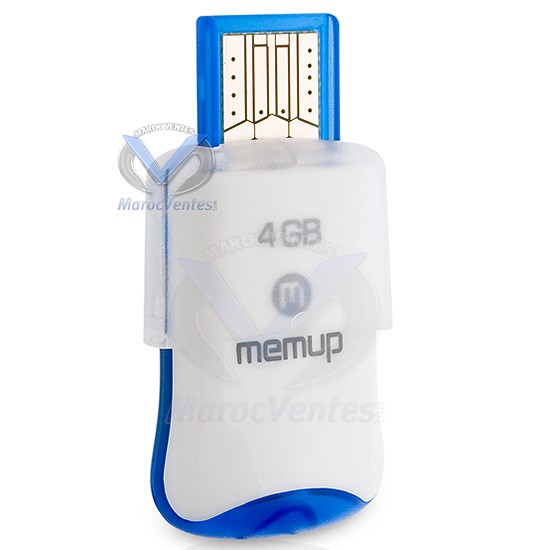 CLE DE STOCKAGE POPKEY USB 2.0 - 4GB - BLEU-CLE DE STOCKAGE POPKEY USB 2.0 - 4GB - BLEU