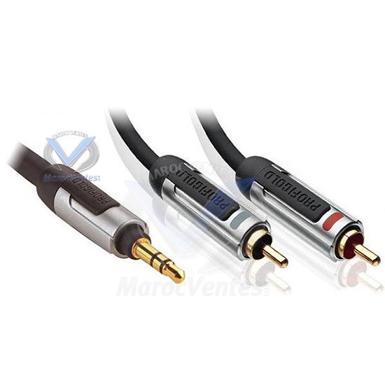 PG SKY PORTABLE AUDIO INTERCON 3.5MM JACK M - 2X R-PG SKY PORTABLE AUDIO INTERCON 3.5MM JACK M - 2X R