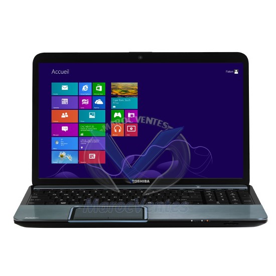 Ordinateur ntel Core i7 3630QM up to 3.40 GHz - 6 Mo cache 6 Go DDR3 Disque dur 750 Go SATA Ecran LED TruBrite 15.6 pouces AMD Radeon 7670M 2 Go dédiés PSKFWE-00K00XG4