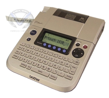 Étiqueteuse avec transfert thermique Clavier Azerty