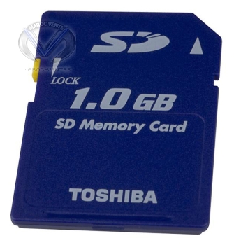 Cartes mémoire SD 1 Go