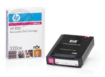 HP 320GB RDX Removable Disk Cartridge