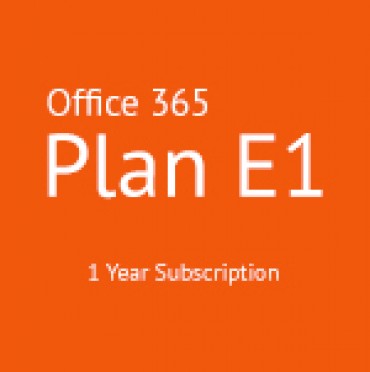 Office 365 Plan E1 Open ShrdSvr SNGL SubsVL OLP NL Annual Qlfd