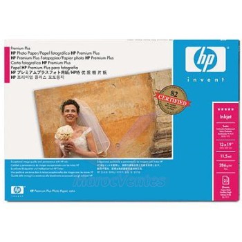 Papier photo satiné  Premium Plus Q5489A