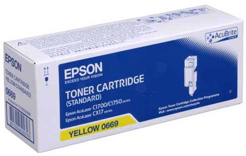 EPSON Toner Jaune Capacité Stan AL-C1700/AL-C1750/AL-CX17/AL