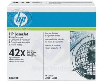 HP Q5942XD - Pack de 2 Q5942XD