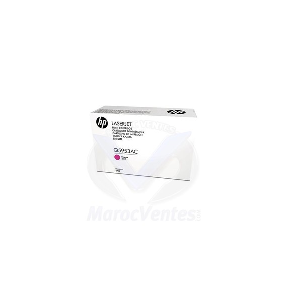 Cartouche de toner magenta LaserJet originale Contract 10000 pages Q5953AC