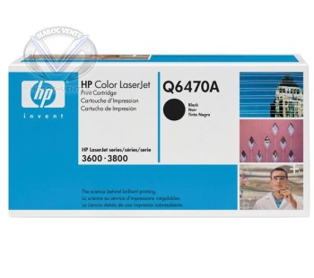 HP Color LaserJet Q6470A Black Print Cartridge