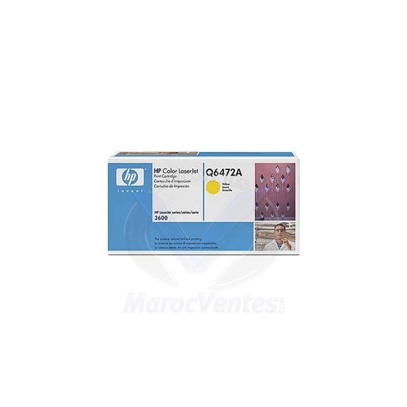 Cartouche de toner jaune 502A LaserJet d