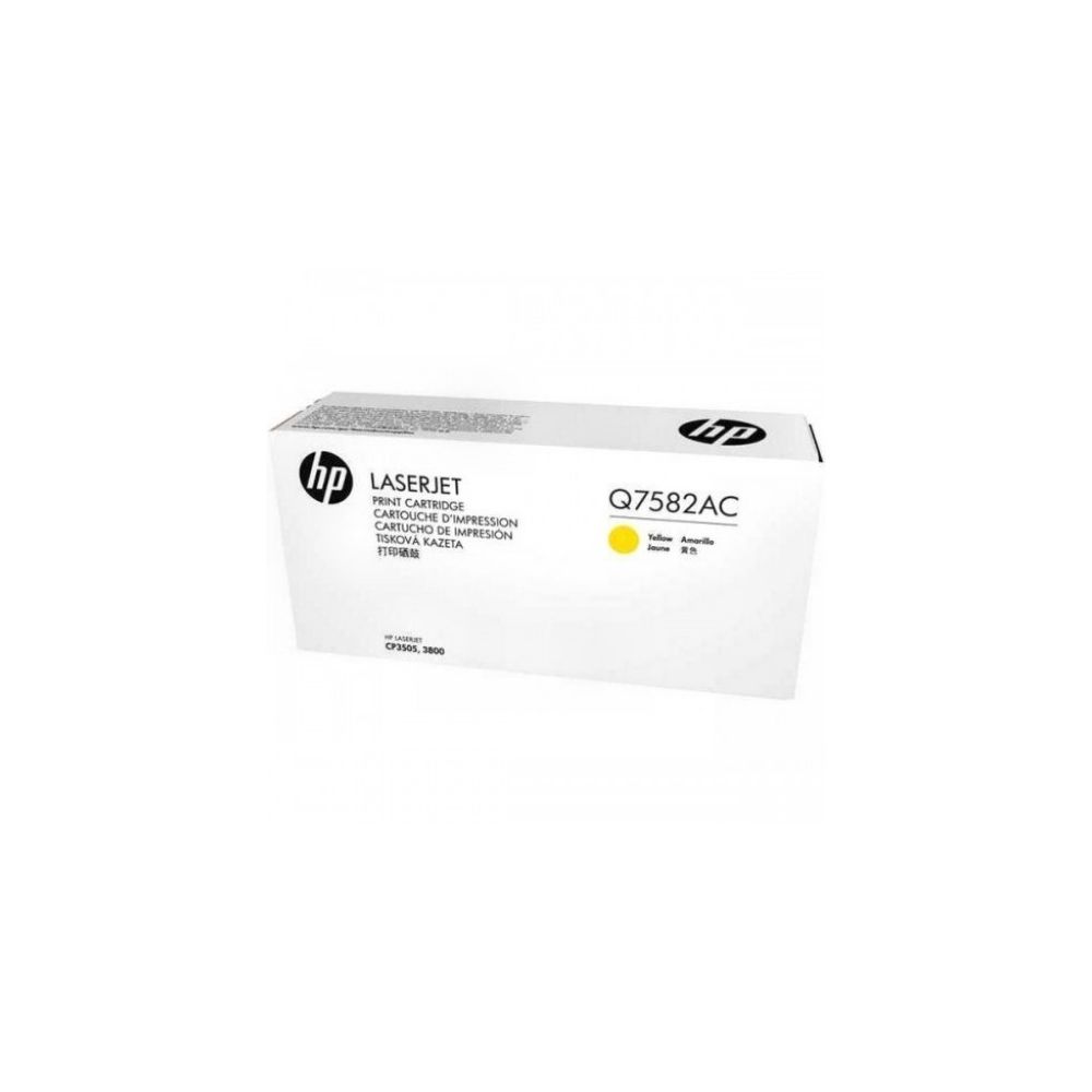 Cartouche de toner LaserJet d'origine jaune sous contrat 6 000 pages