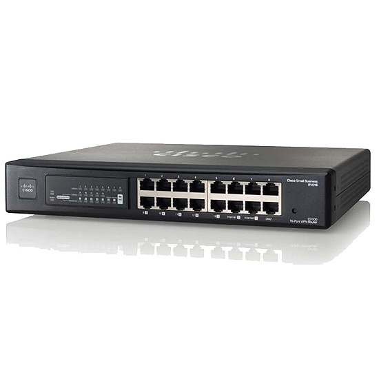Routeur VPN 10/100 8 ports LAN + 5 ports LAN/WAN + 2 ports WAN + 1 port DMZ