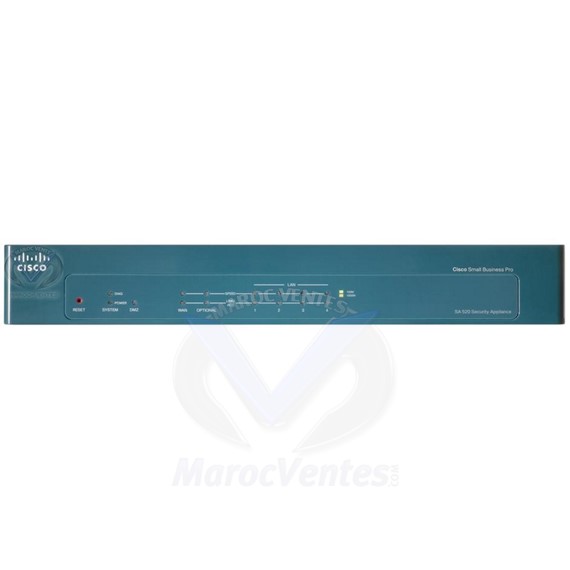 Dispositif de sécurité Pro SA 520 avec 6 ports SA520-K9