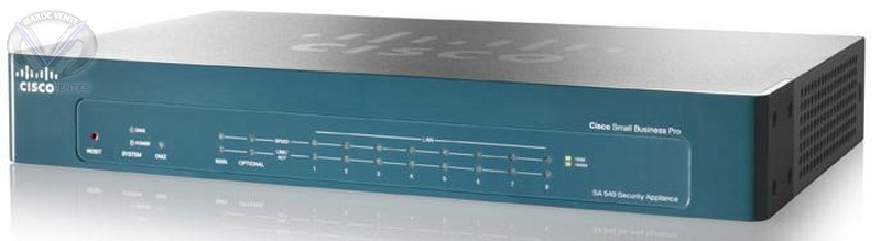 Cisco Small Business Pro SA 540 Dispositif de sécurité - 8 ports