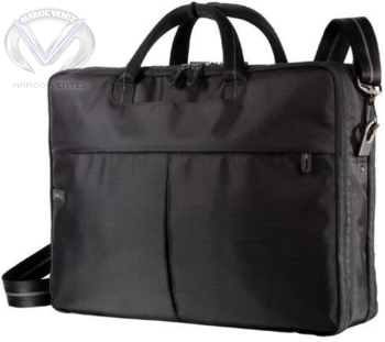 Sacoche en nylon noir pour ordinateurs portables