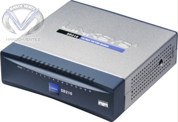 Switch 16 ports Ethernet 10Base-T/Ethernet 100Base-TX