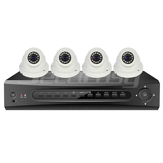 KIT NVR et 4 camera IP avec fonctionnalité POE