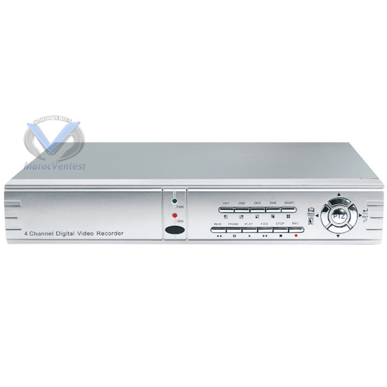 DVR 4-CH Video/Audio input H.264 compression
