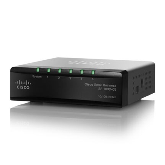 Switch 5 ports ethernet 10/100 Mbps