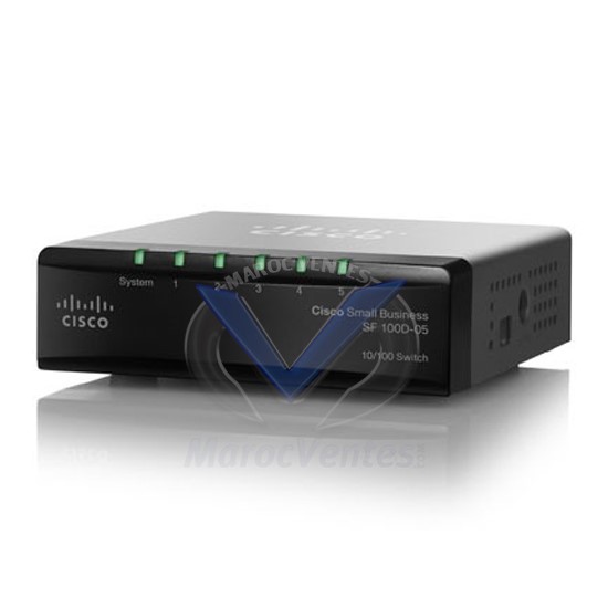 Switch 5 ports ethernet 10/100 Mbps SF100D-05-EU