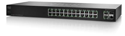 Switch 24 ports 10/100 Mbps + 2 ports combo mini-GBIC