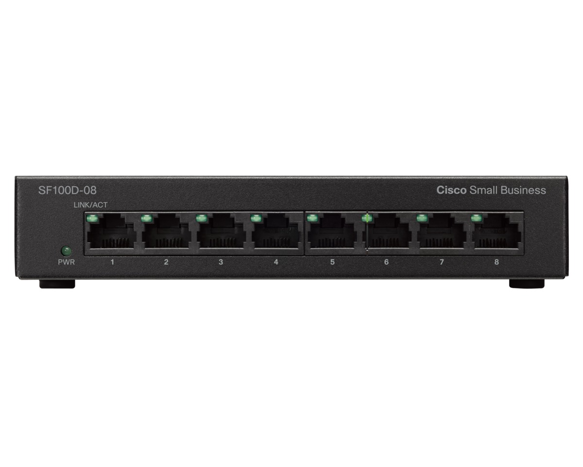 Switch 8 Ports Fast Ethernet (10/100) PoE