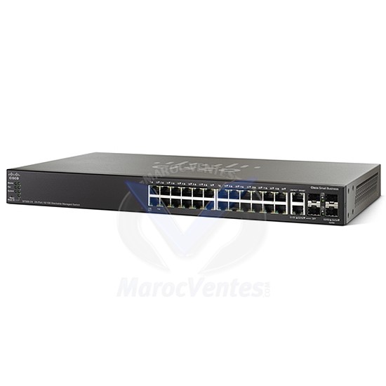 Cisco SF500-24-K9-G5 Commutateur 24 X RJ45 10/100 230 v SF500-24-K9-G5