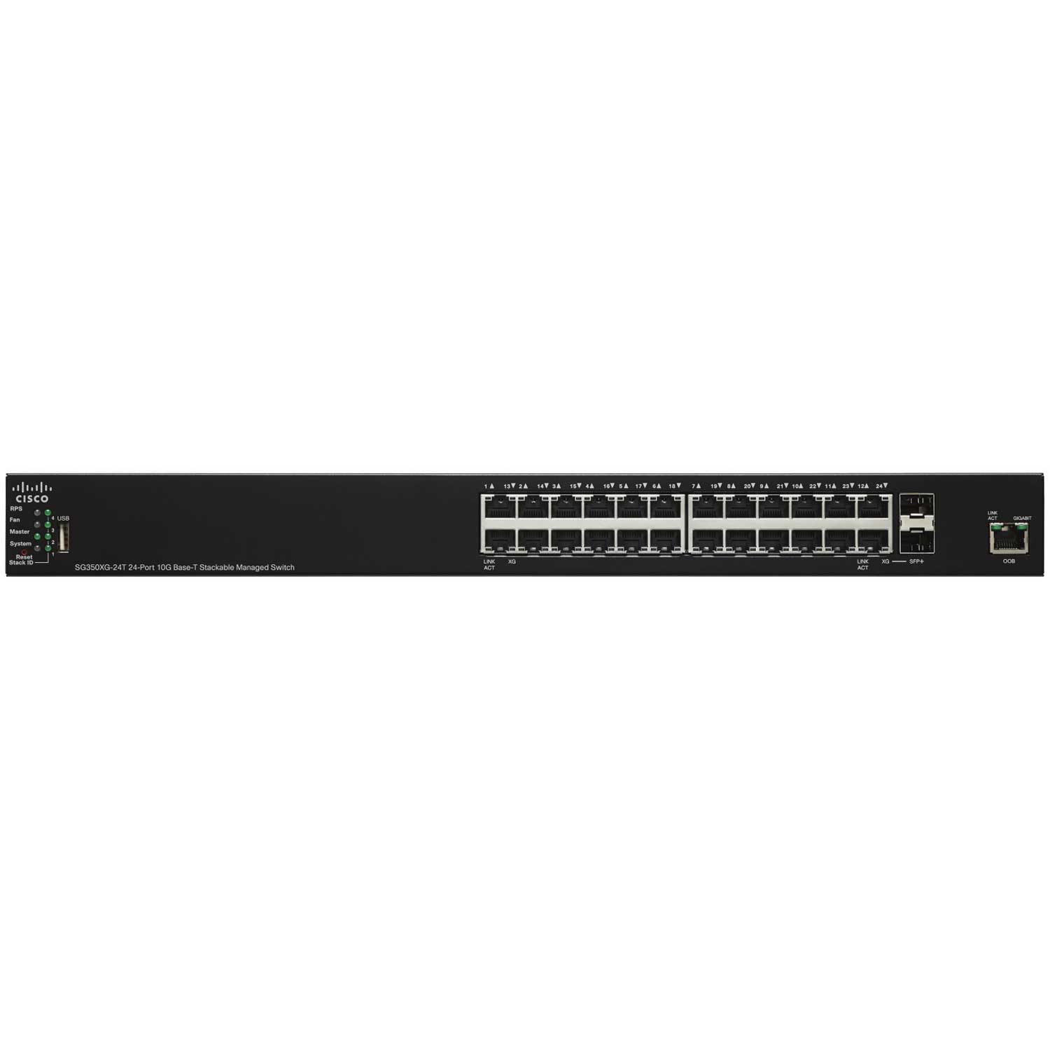 Switch manageable 22 ports 10 Gigabit Ethernet + 2 combo SFP