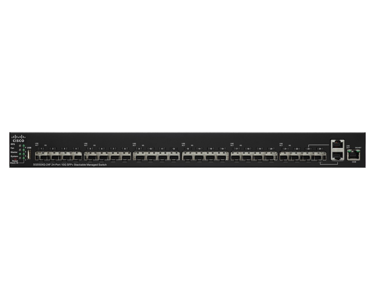 Switch 22 x 10 Gigabit SFP+ + 2 x 10GBase-T combiné Géré